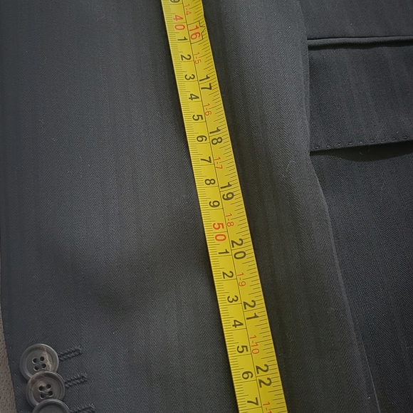 BOSS HUGO BOSS Coat Blazer Suit Jacket Black made in Turkey - Picture 3 of 9